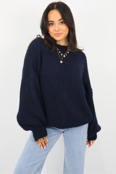 Get Comfy Knit - Navy