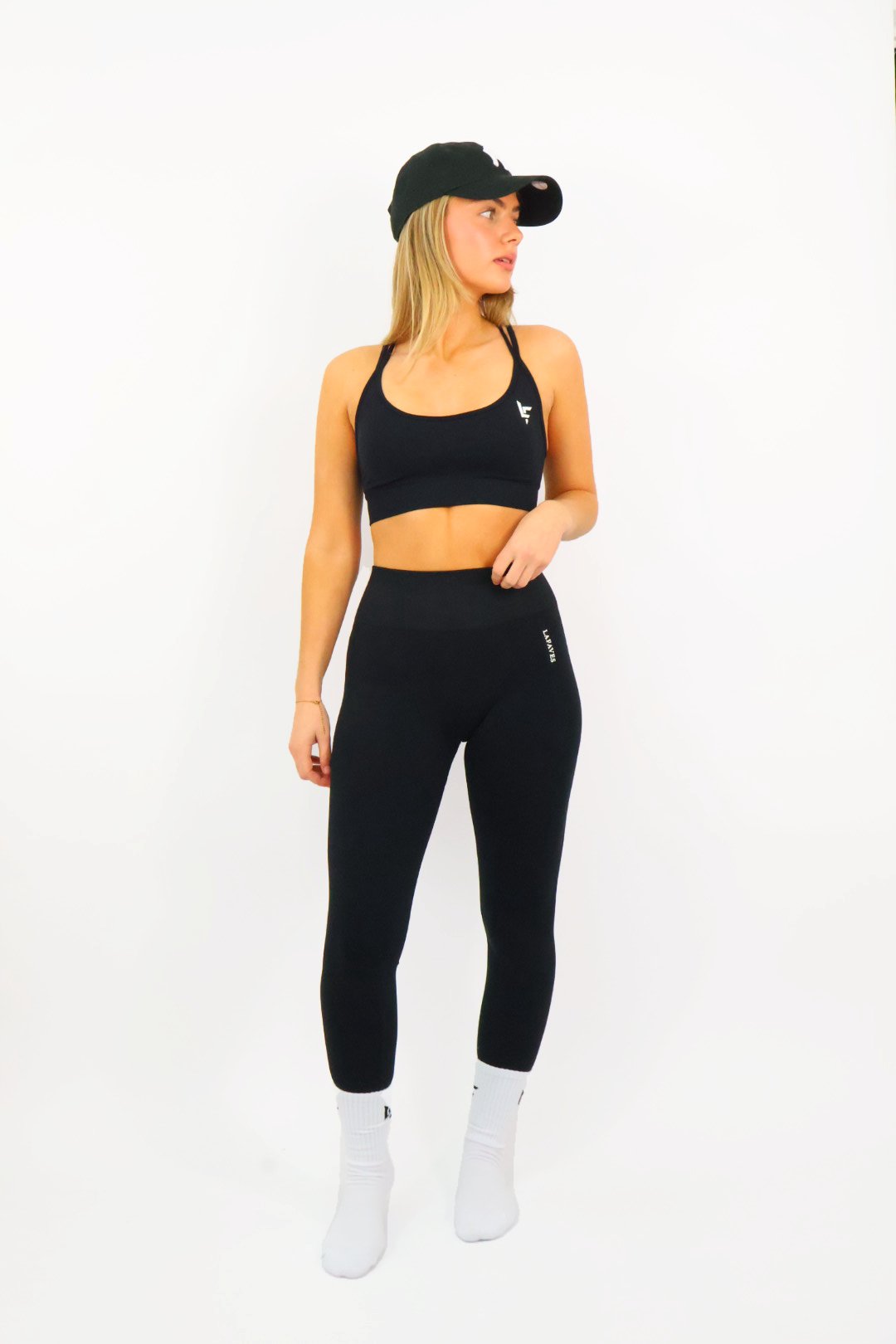 Midnight Black Sports Bra