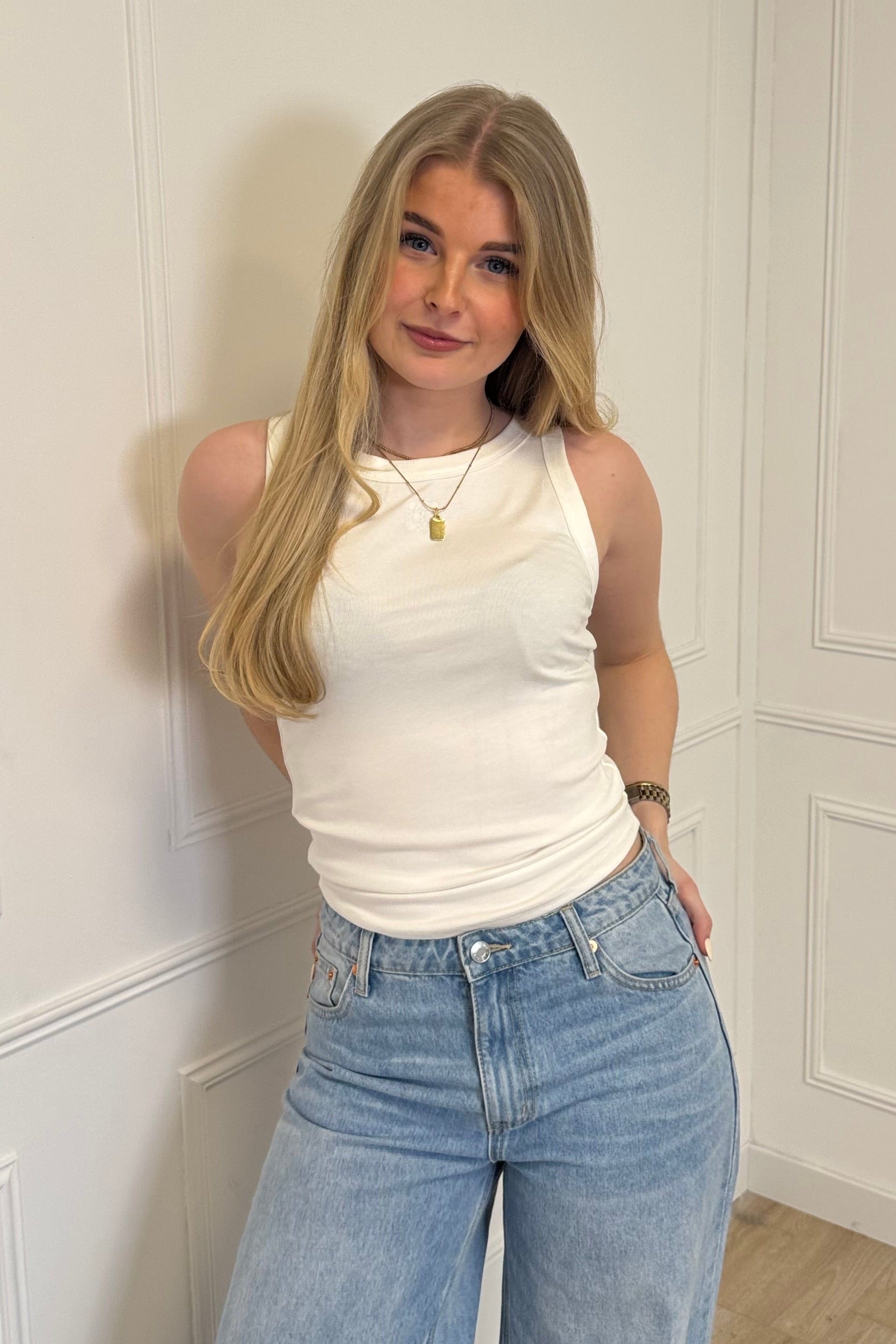 Donna Tanktop - White