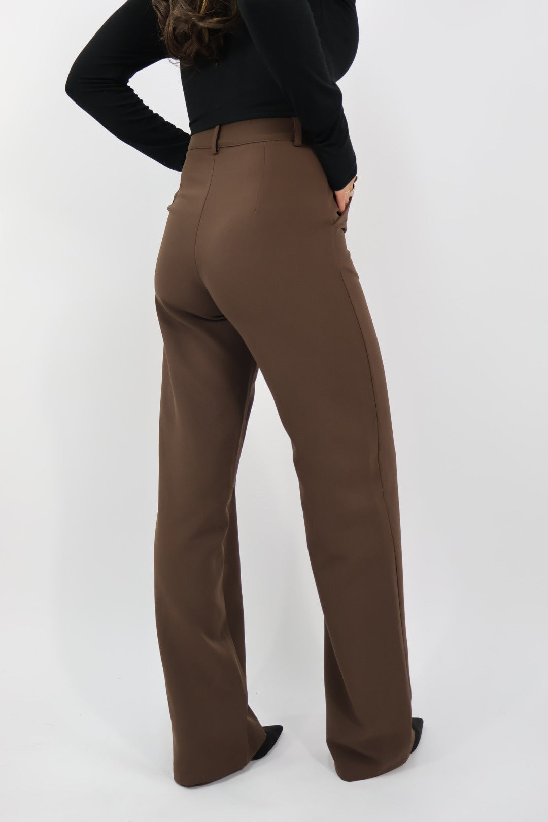 Tessa Pantalon - Chocolate Brown