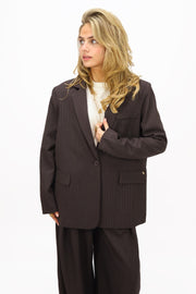 Valerie blazer - Stripes Brown