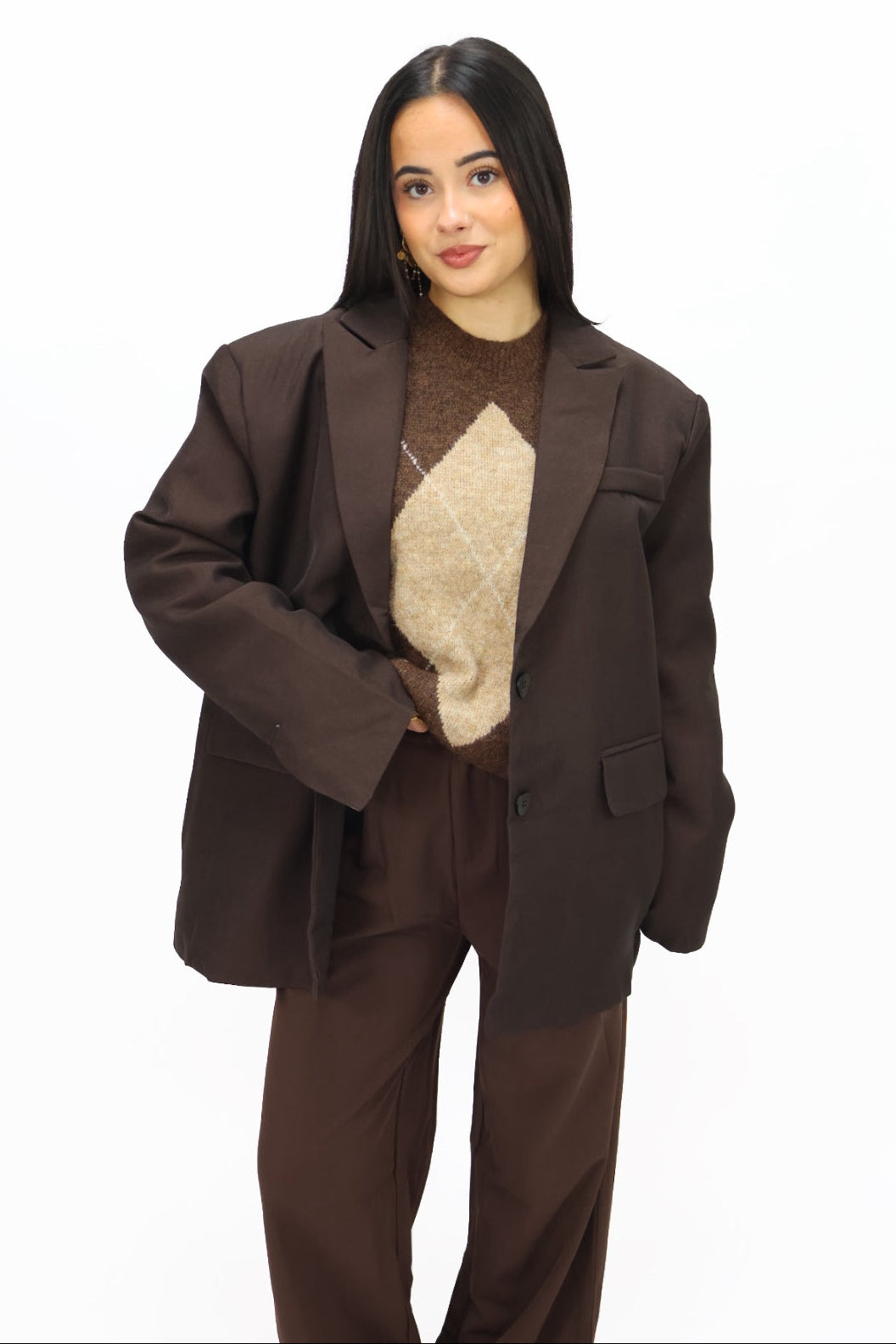 Polly sweater - Brown