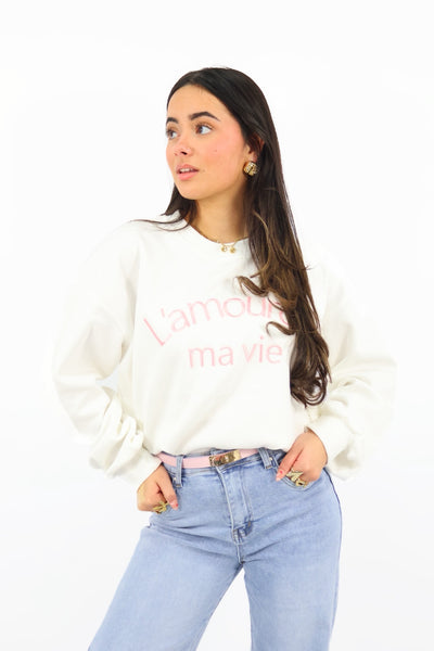 Mave Sweater - White